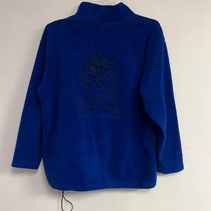 Vintage 1999 TAZ Warner Bros. Studio Fleece Jacket